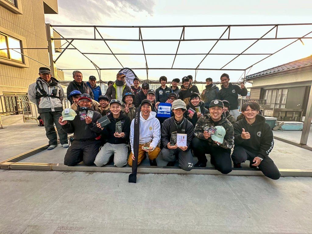 マゴチハンター®CUP 1st(一之瀬丸(東京湾))集合写真
