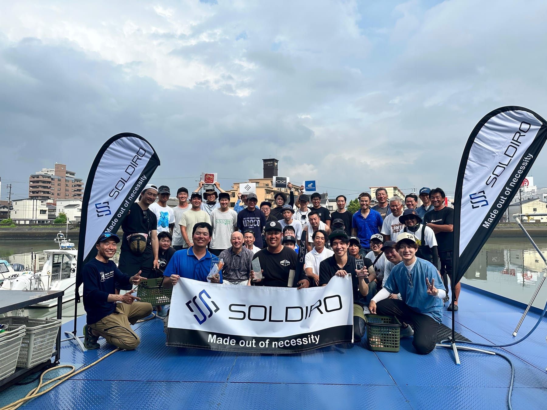 マゴチハンター®CUP 2nd(K-Marine(伊勢湾))集合写真